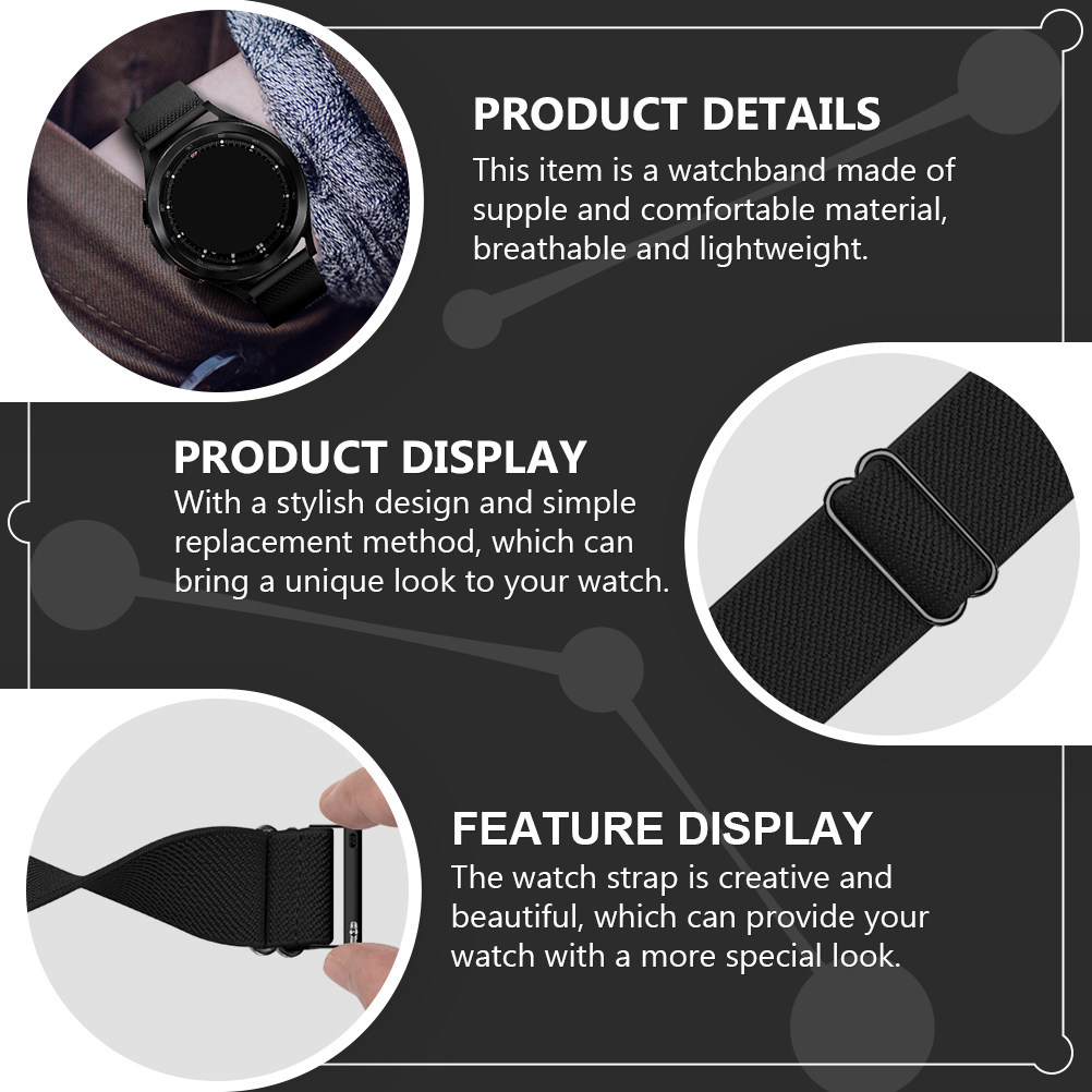 Smartwatch Premium Watches For Women - Hoogwaardige horlogeband van polyester, ademend, lichtgewicht,