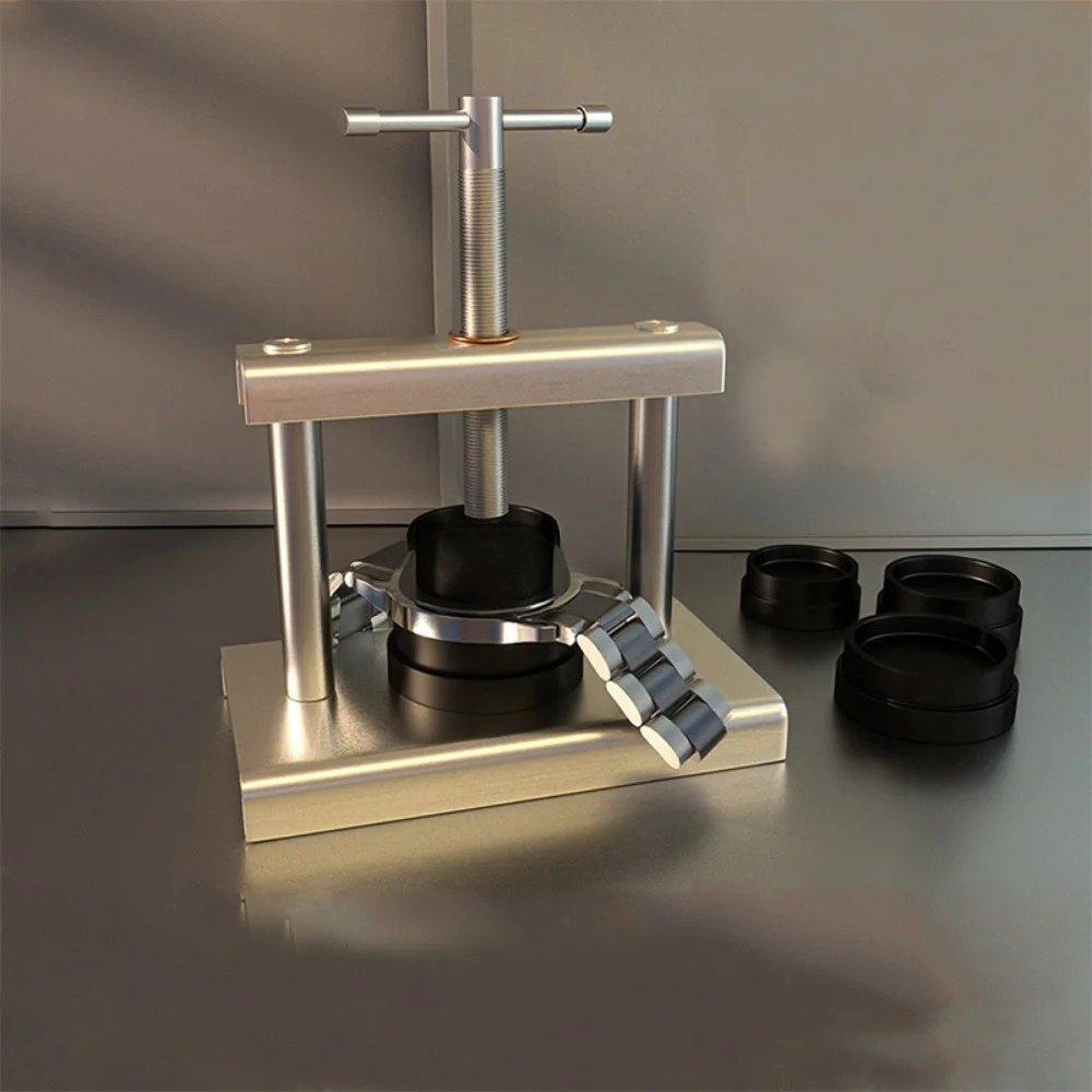 Crystal Press Tool - Professionele metalen afsluitmachine Horlogepersset Horlogekastpers Sluiting