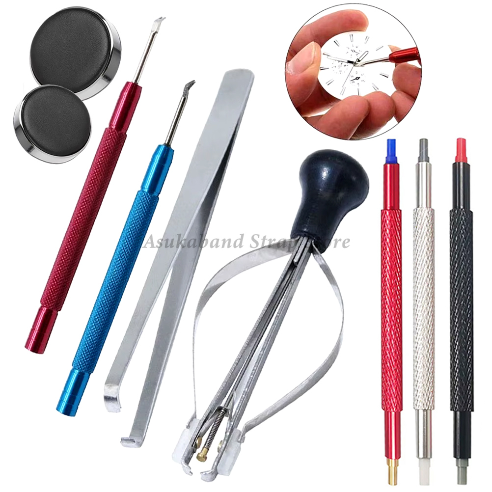 Crystal Press Tool - Stalen Wijzerplaat Pointer Remover Horloge Reparatie