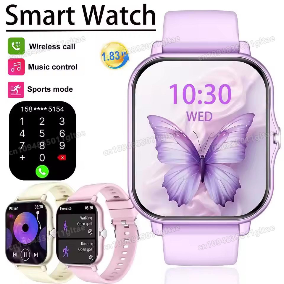 Smartwatch Latest Watches For Women - Laatste geüpgradede modieuze design 1.83-inch sport