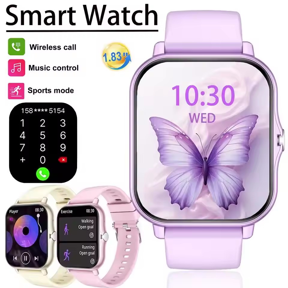 Smartwatch Latest Watches For Women - Nieuwste verbeterde modeontwerp 1,83-inch volledig touchscreen
