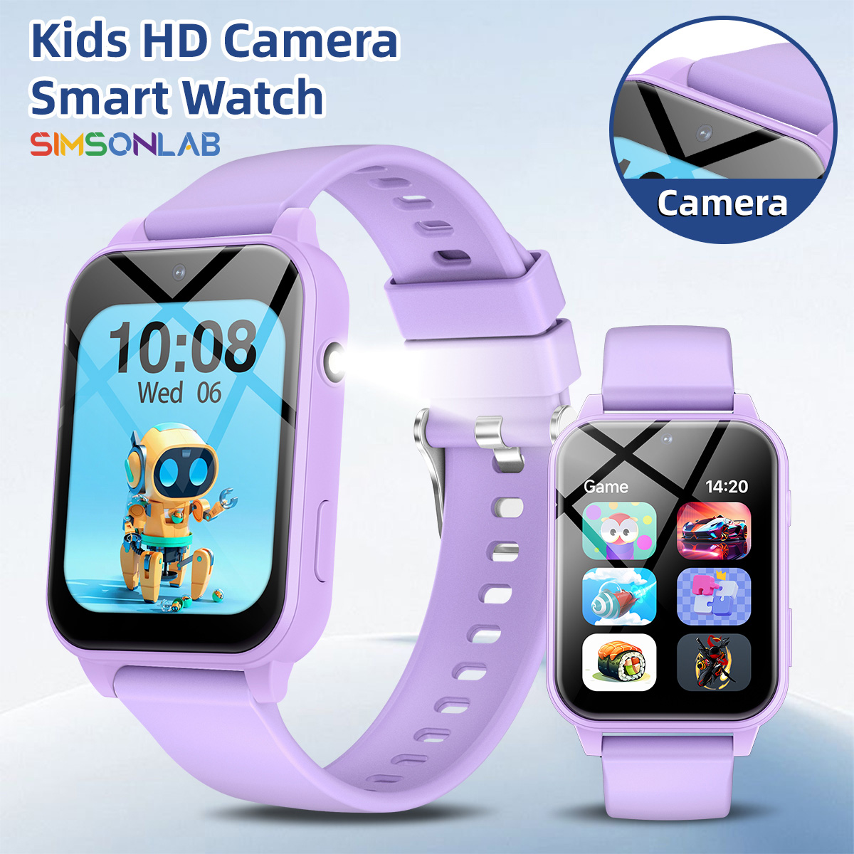 Smartwatch Watches For Kid Boy With Alarm - 2026 Nieuw Smartwatch voor Kinderen, Multifunctioneel,