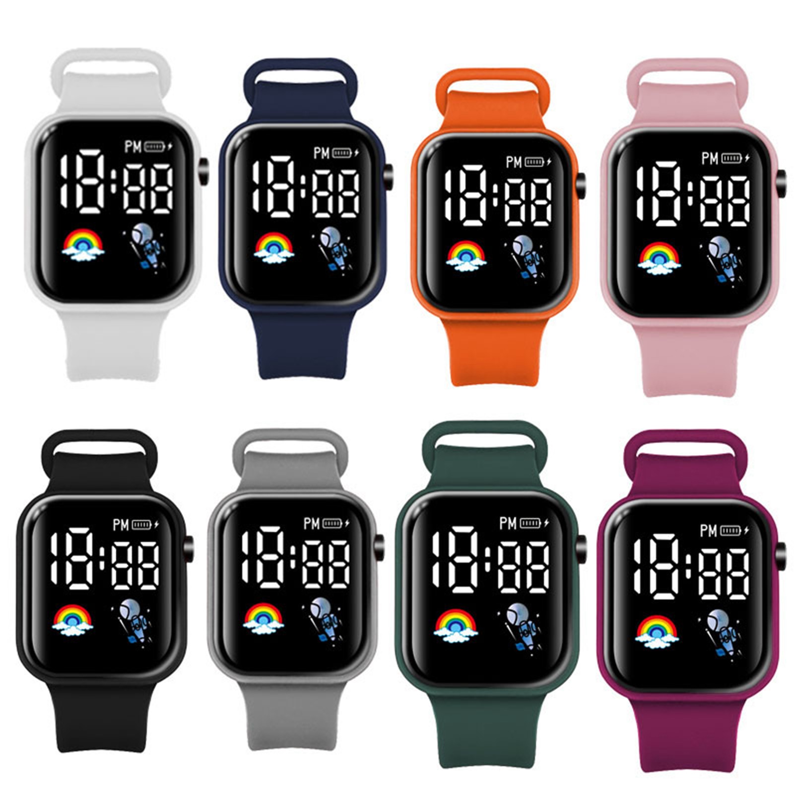 Smartwatch Digital Watches For Girls - Nieuwe Studenten Sport Horloges Outdoor Elektronische