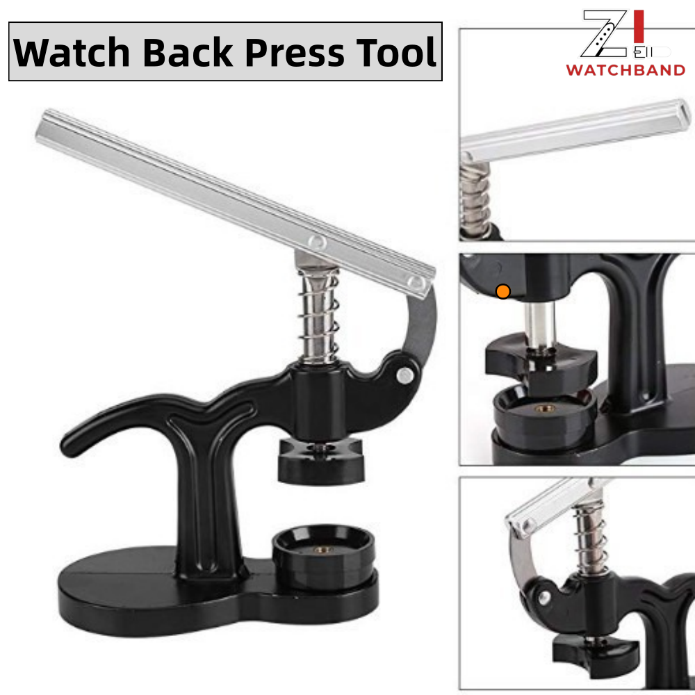 Crystal Press Tool - Drukreparatiepersgereedschap Horlogekastafsluiter Horlogemakersgereedschap Kast Kristalglas Handgereedschap