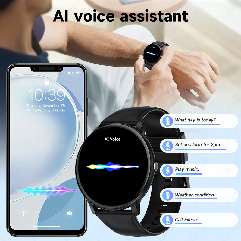LUIK Bluetooth Oproep Vrouwen  - Smartwatch Latest Watches For Women recensie en prijs