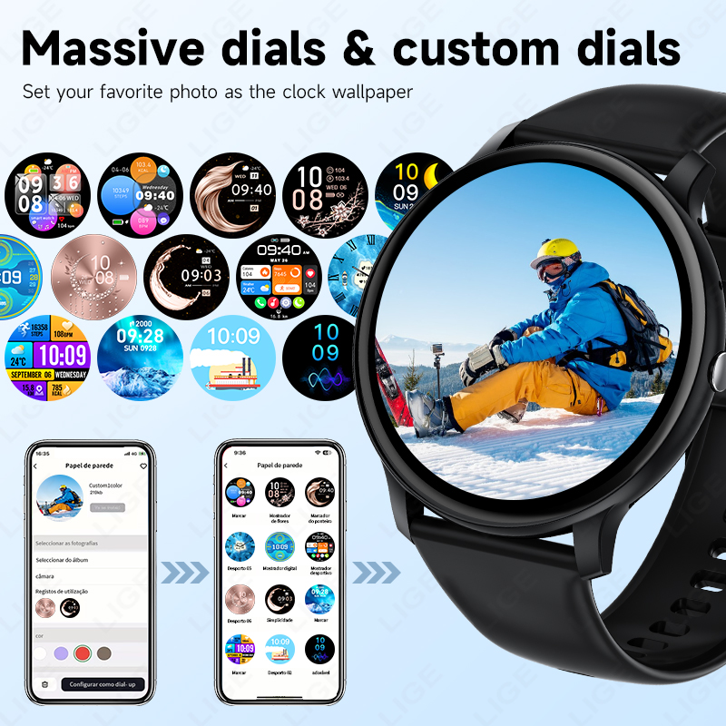 LUIK Bluetooth Oproep Vrouwen  - Smartwatch Latest Watches For Women recensie en prijs