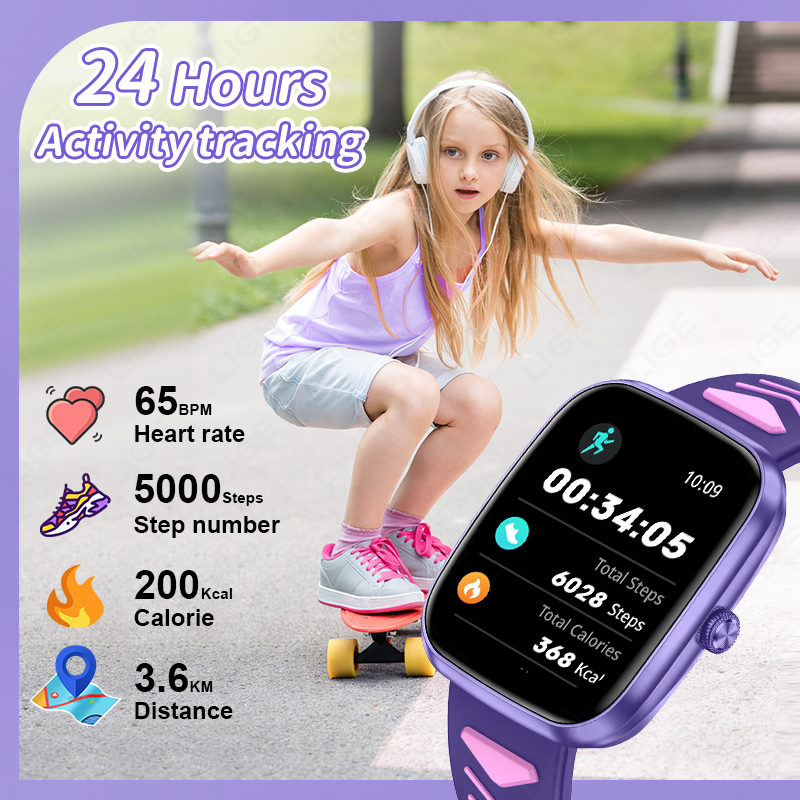 2026 Nieuwe Kinder Smartwatch  - Smartwatch Watches For Kid Boy With Alarm recensie en prijs
