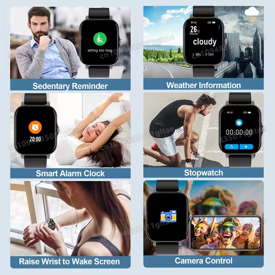 Laatste geüpgradede modieuze d - Smartwatch Latest Watches For Women recensie en prijs