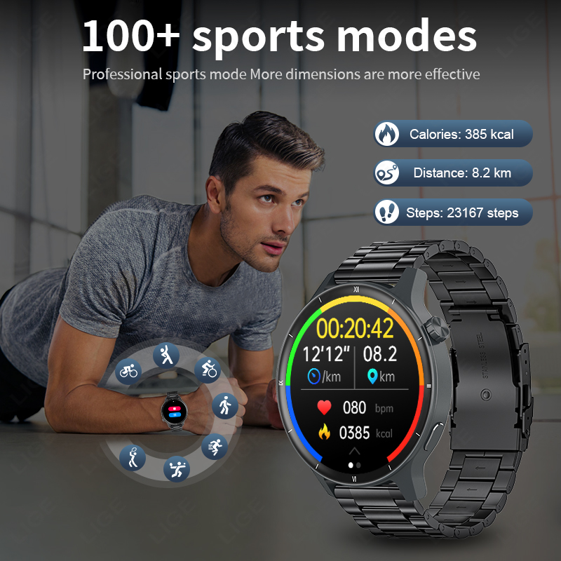 LUIK 3D Dynamische Wijzerplaat - Smartwatch Latest Watches For Women recensie en prijs