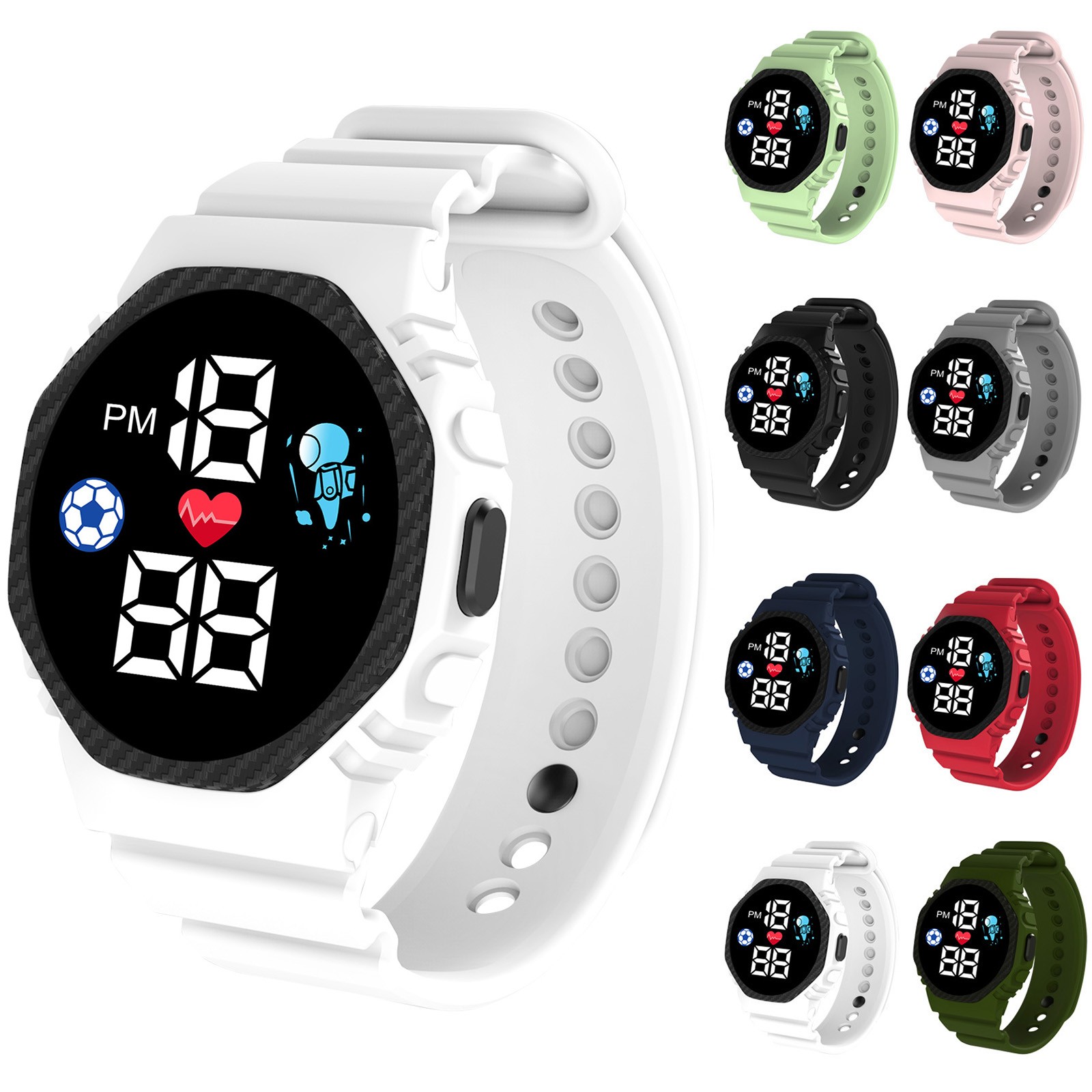 Multi-Color Smart Horloge Voor - Smartwatch Digital Watches For Girls recensie en prijs