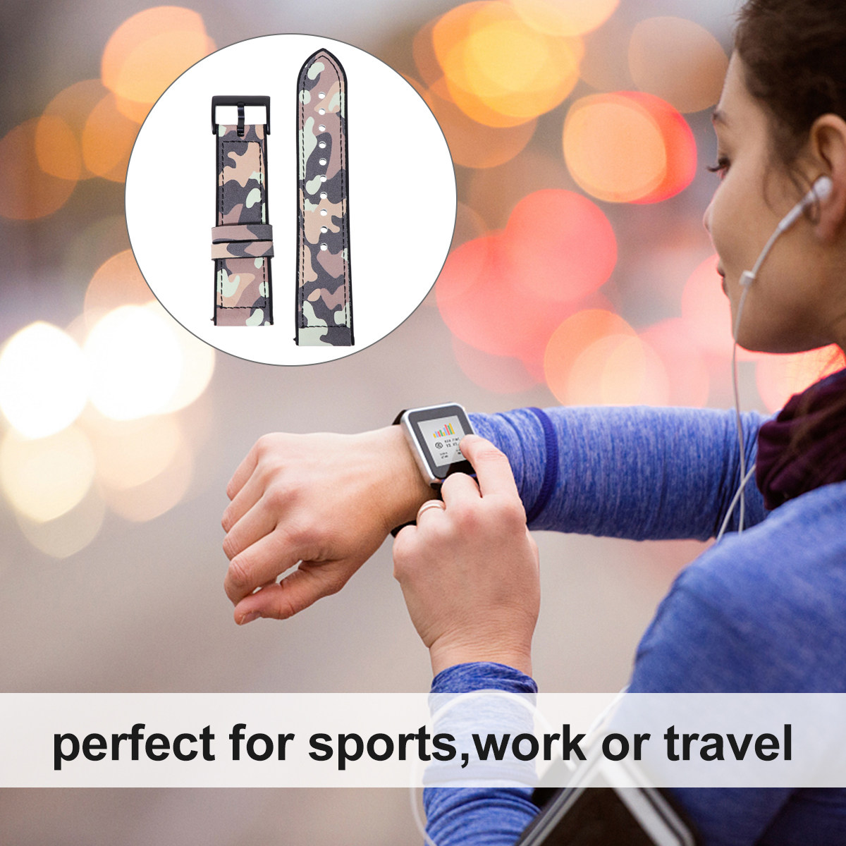 22 mm horlogeband, premium han - Smartwatch Premium Watches For Women recensie en prijs