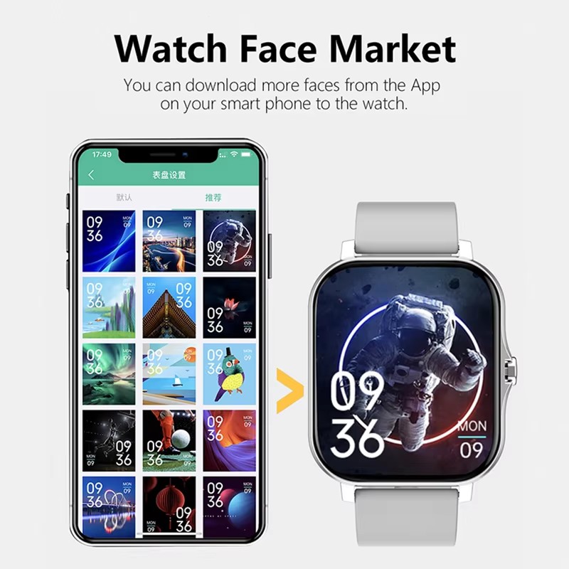 Nieuwste verbeterde modeontwer - Smartwatch Latest Watches For Women recensie en prijs