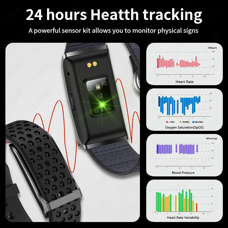 LUIK Geen scherm Smart Watch G - Smartwatch Latest Watches For Women recensie en prijs