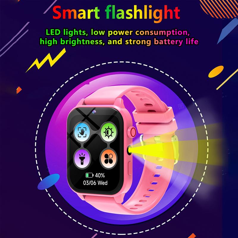 Kids Game Smart Watch Zaklamp  - Smartwatch Watches For Kid Boy With Alarm recensie en prijs