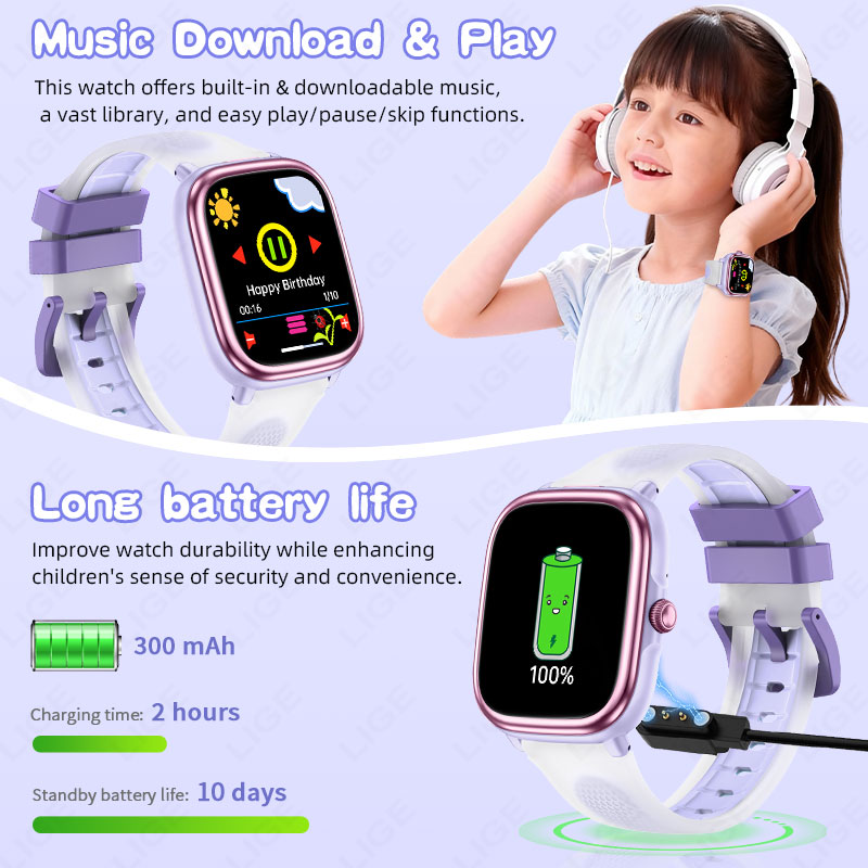 LIGE Kids Meisjes Jongens Pres - French Connection Watches Smartwatch App recensie en prijs