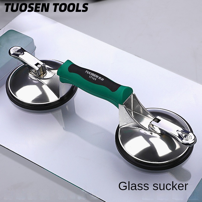 Glazen zuignap met drie klauwe - Crystal Press Tool recensie en prijs