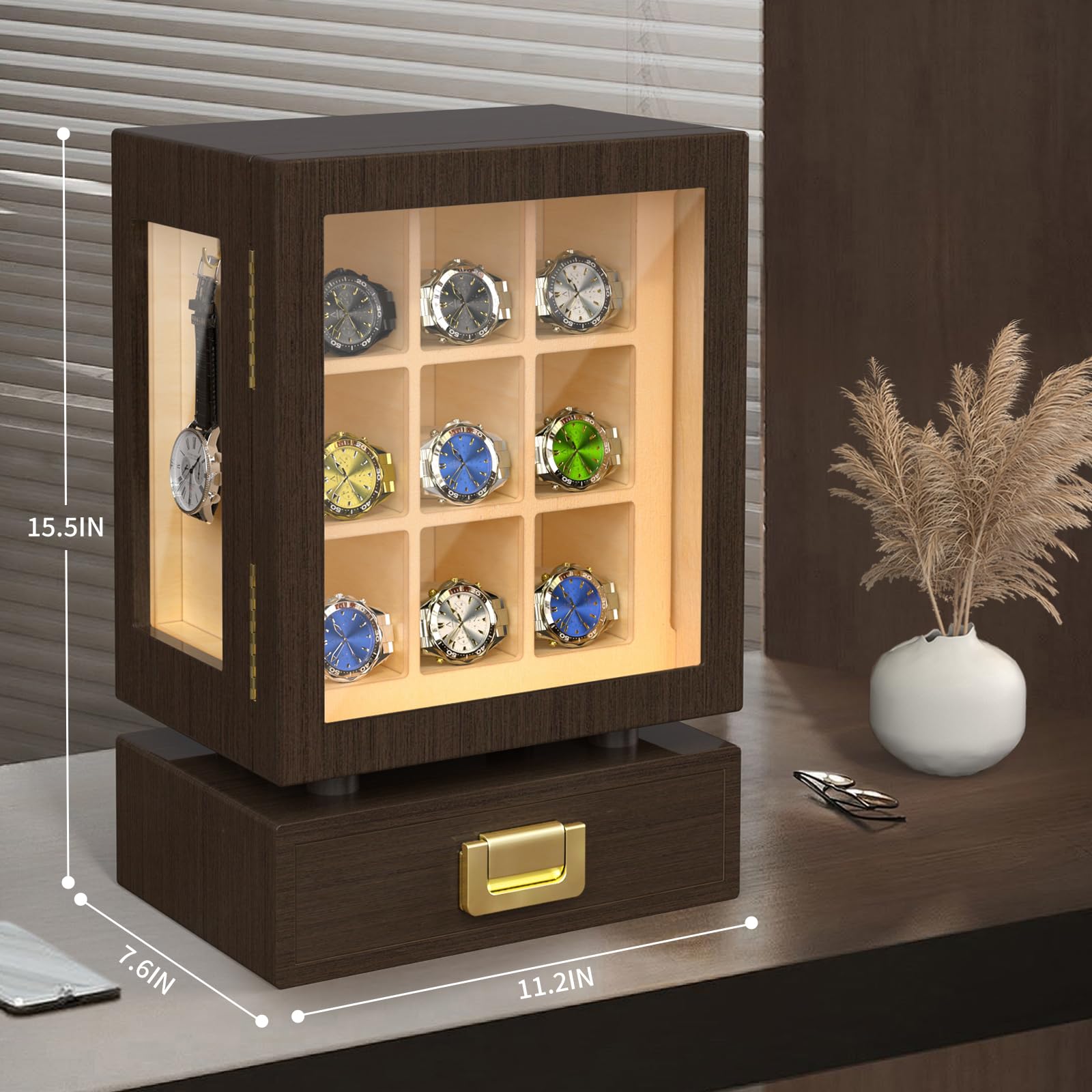 Houten opbergdoos voor horloge - Watches Original recensie en prijs