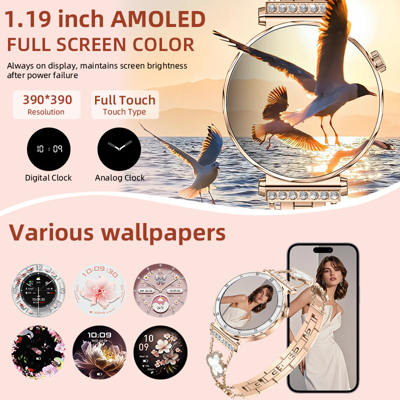 LIGE Dames Smartwatch 1.19