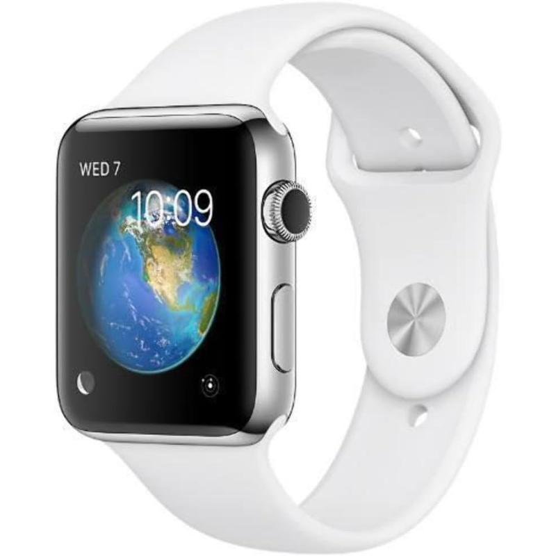 Apple Watch Series 2 RVS 42mm  - Smartwatch Refurbished Watches recensie en prijs