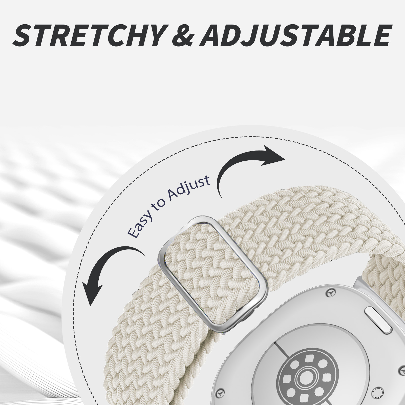 Gevlochten lusbanden voor Sams - Smartwatch Samsung Watches For Men recensie en prijs