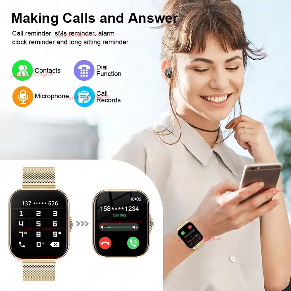 Nieuwste verbeterde smartwatch - Smartwatch Latest Watches For Women recensie en prijs