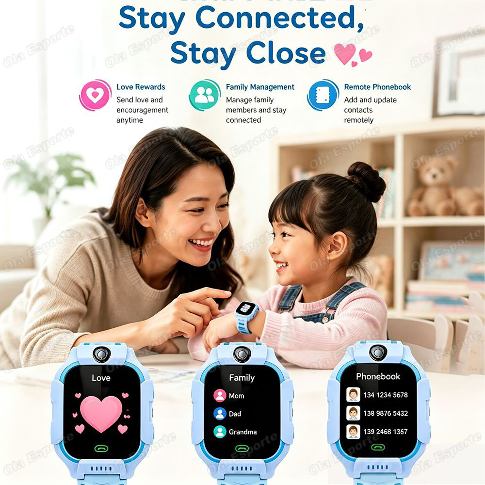 2026 Nieuw 5G Kinder GPS Smart - Smartwatch Watches For Kid Boy With Alarm recensie en prijs