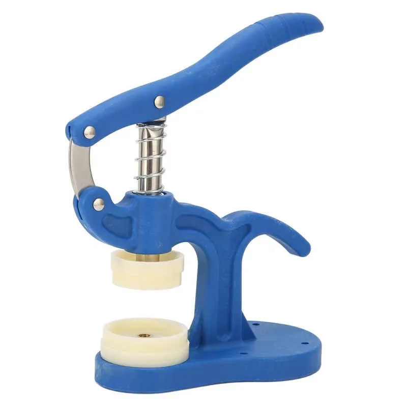 Horloge achterkant persgereeds - Crystal Press Tool recensie en prijs