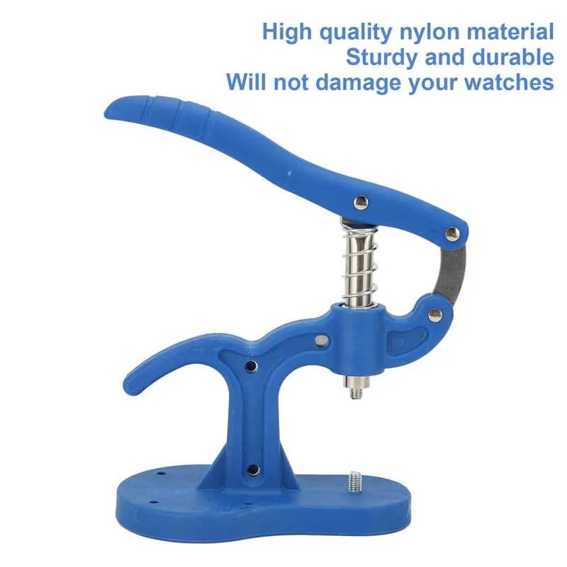 Horloge achterkant persgereeds - Crystal Press Tool recensie en prijs