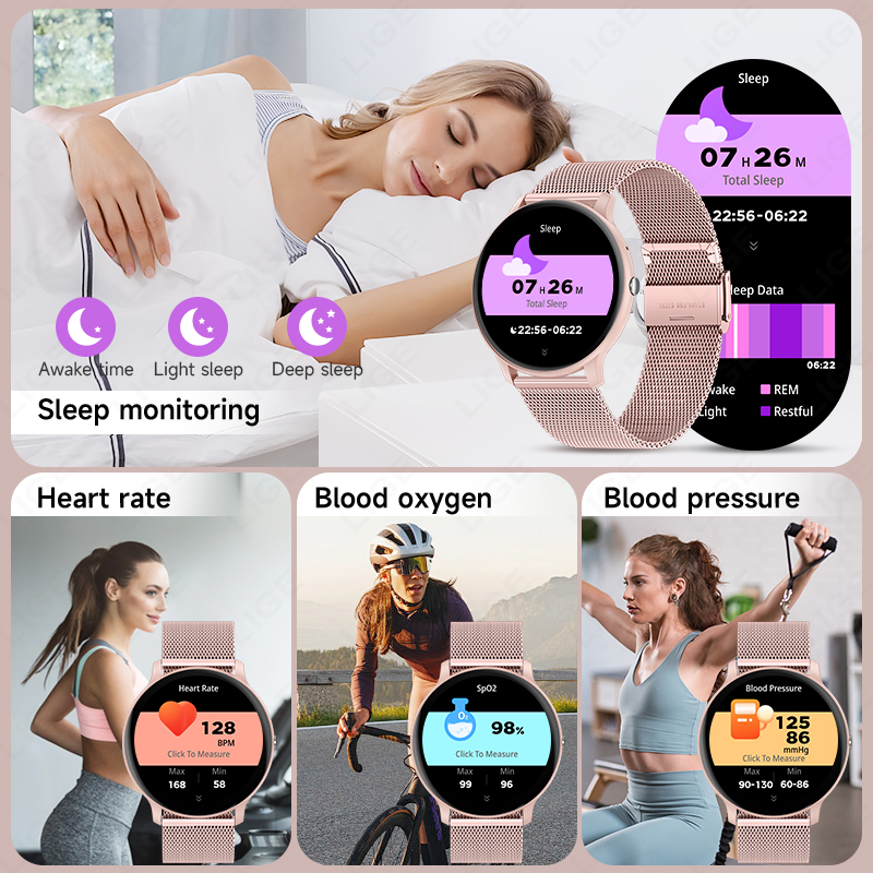 LIGE 2026 Sport Fitness Horlog - Smartwatch Latest Watches For Women recensie en prijs