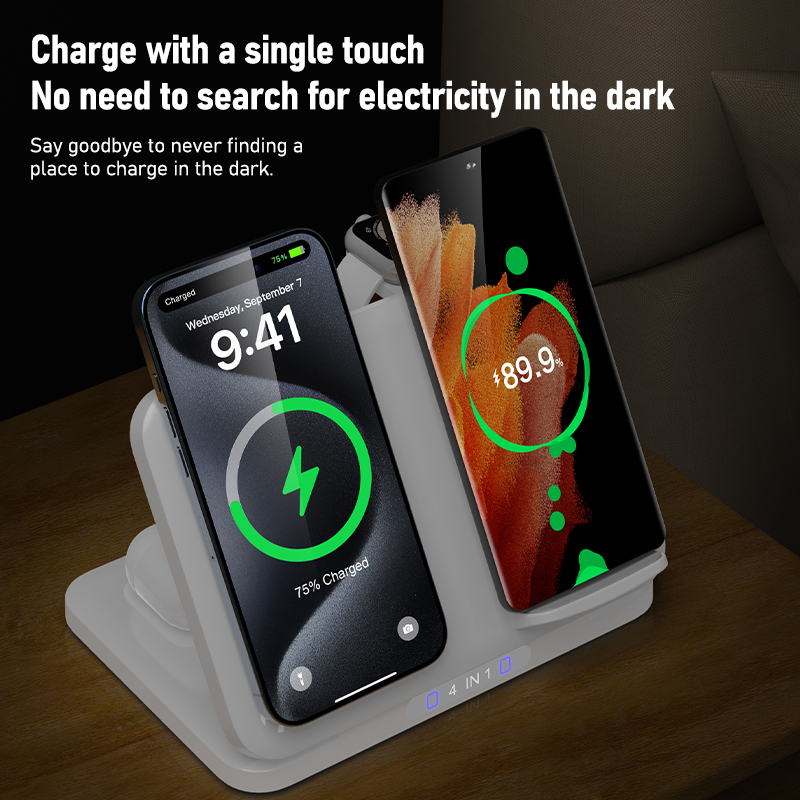 4 in 1 dubbele telefoon draadl - Smartwatch Watches Compatible With Iphone recensie en prijs