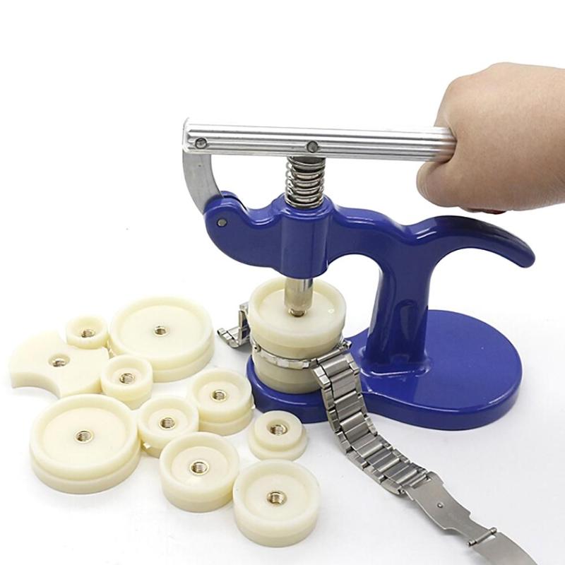 Nieuwe horlogekastpers met 12  - Crystal Press Tool recensie en prijs
