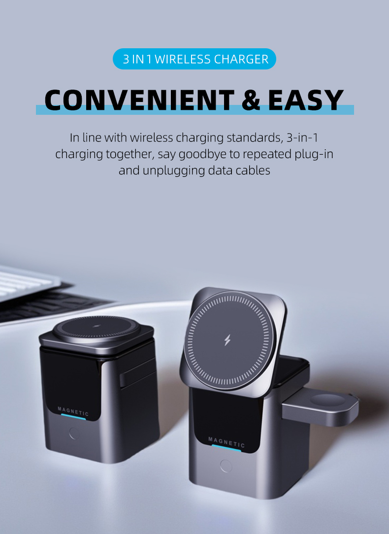 Magnetisch 3-in-1 draadloos la - Smartwatch Watches Compatible With Iphone recensie en prijs