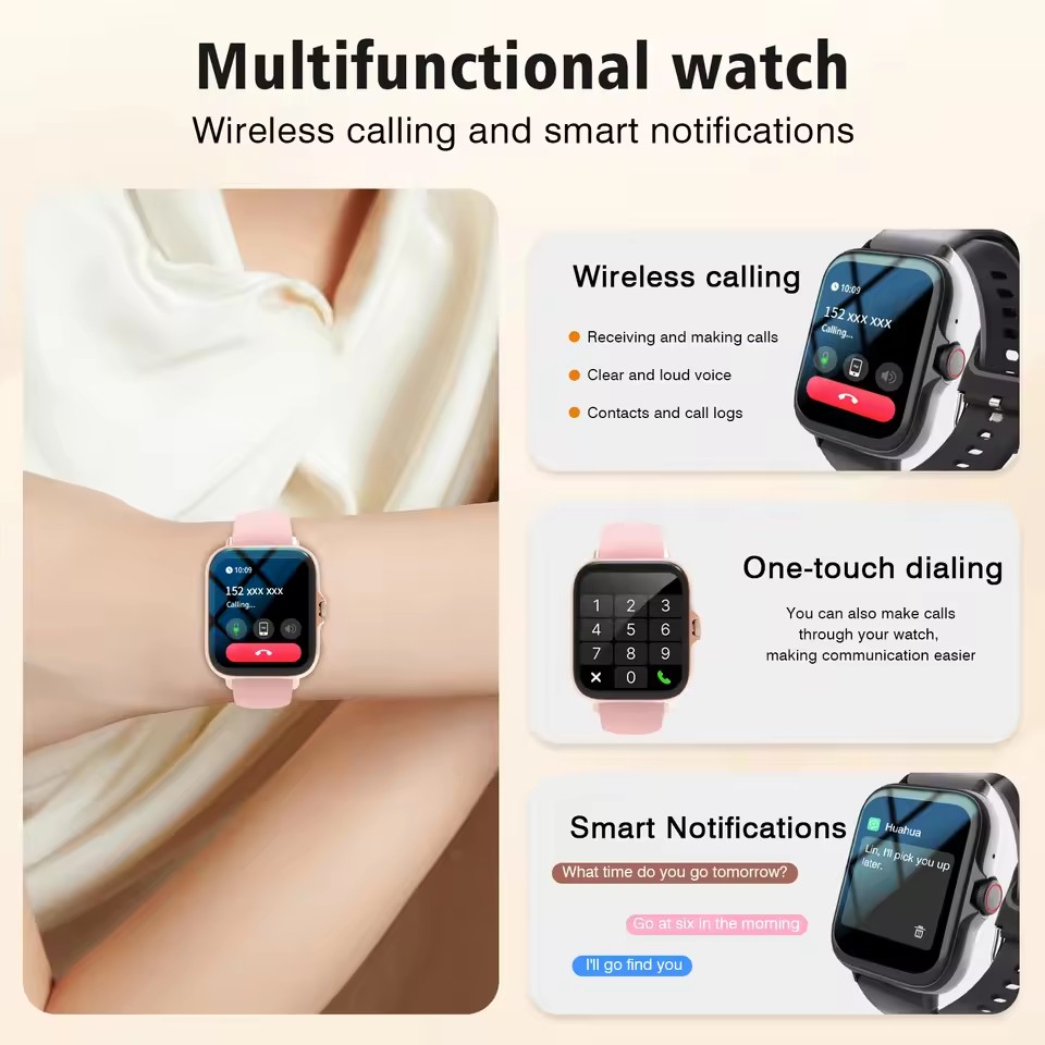 Nieuwste geüpgradete mode-ontw - Smartwatch Latest Watches For Women recensie en prijs
