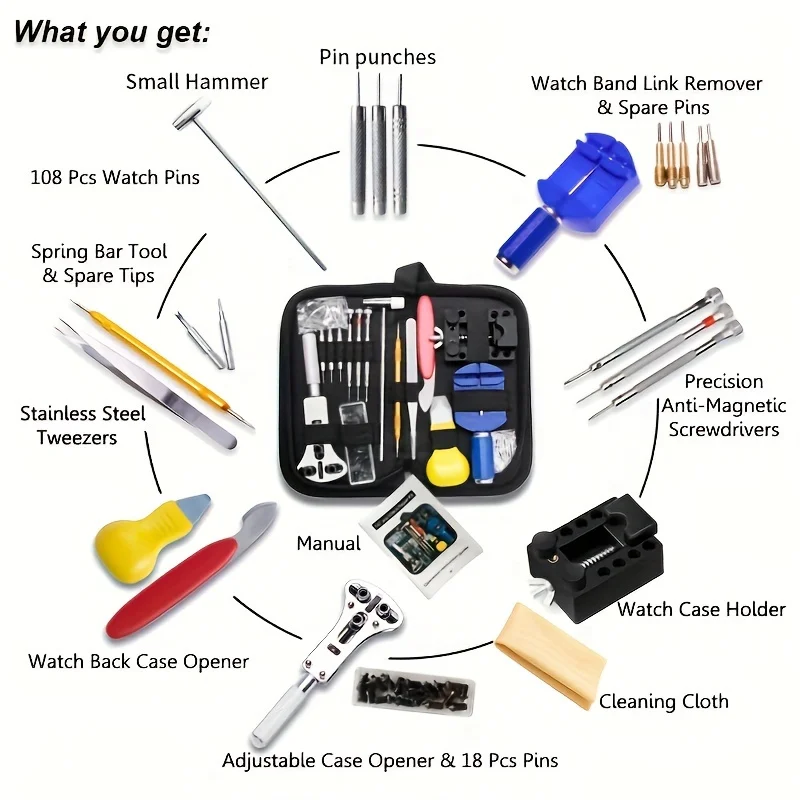147 stks/set Horlogemaker Horl - Crystal Press Tool recensie en prijs