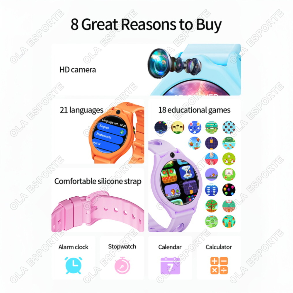 2026 Nieuw Smartwatch voor Kin - Smartwatch Watches Gift For Boys On Birthday recensie en prijs